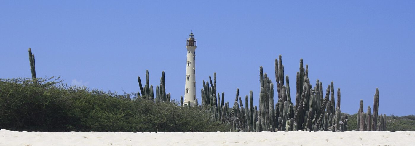 California lighthouse Aruba Arashi beach 2, Aruba