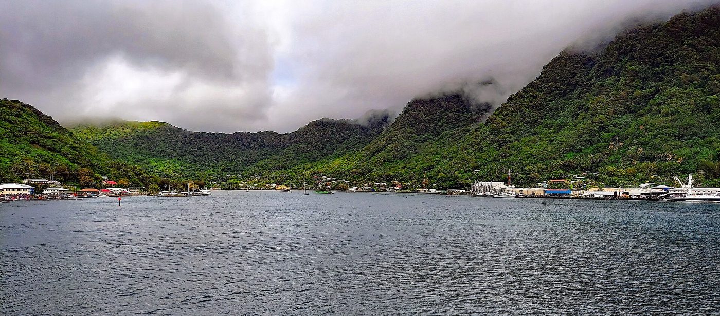 Pago Pago - View of harbor, American Samoa