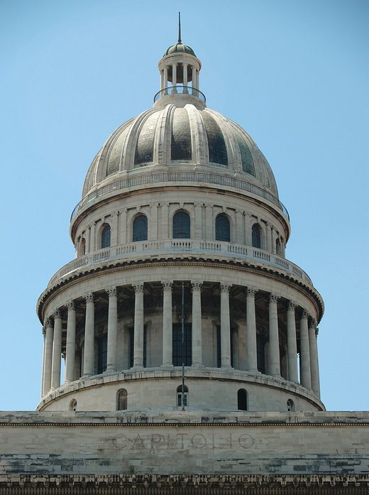 El Capitolio dome, Havana, Cuba
