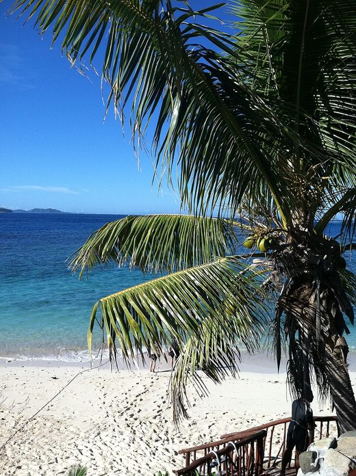 Beach, Matamanoa Fiji, Fiji
