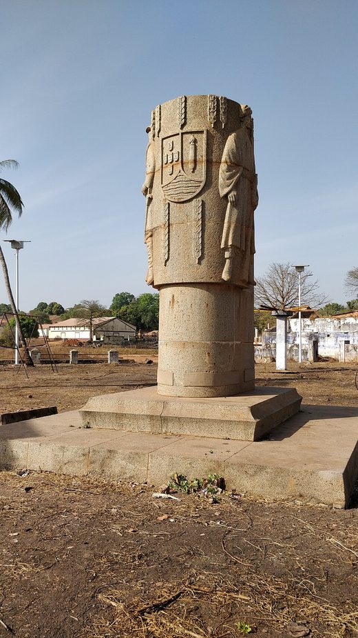 Former monument to Oliveira Muzanty, Bafatá, Guinea-Bissau 1, Guinea-Bissau