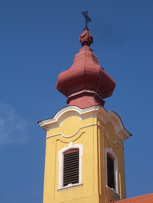 Saint George Church tower, 2019 Ászár, Grenada