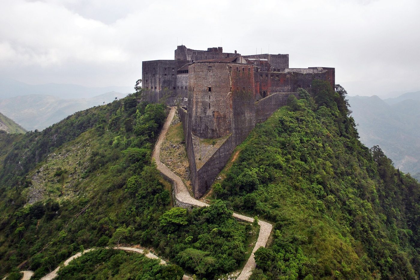 Citadelle Laferrière Aerial View, Haiti