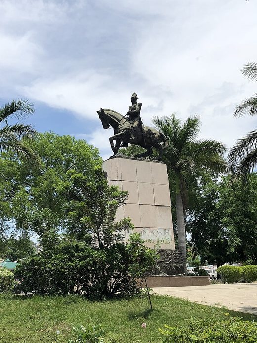 Equestrian statue of Henri Christophe in Port-au-Prince 2018, Haiti