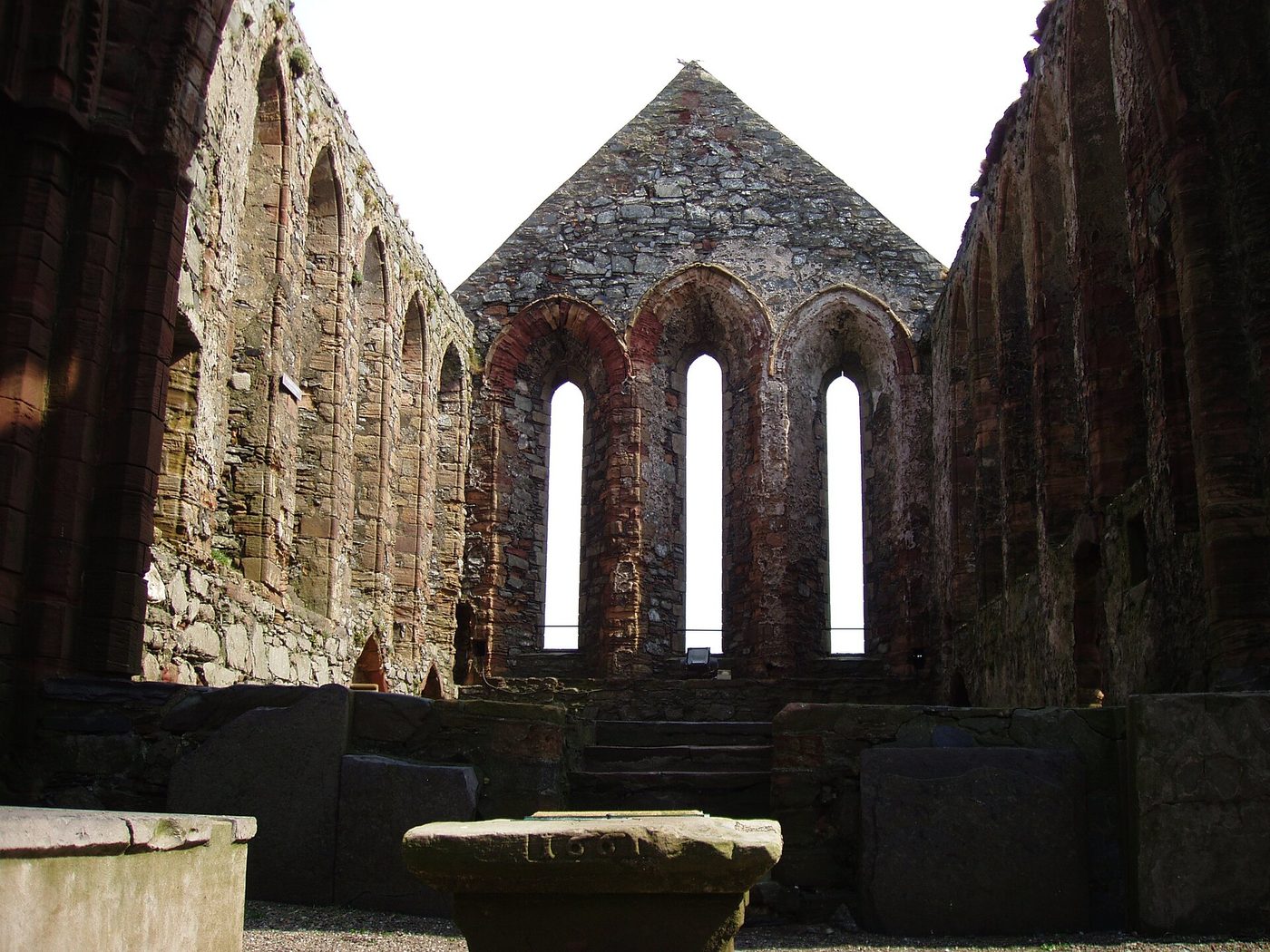 Cathedral of St German Ruins - Peel Castle - Isle of Man - 25-APR, Isle of Man