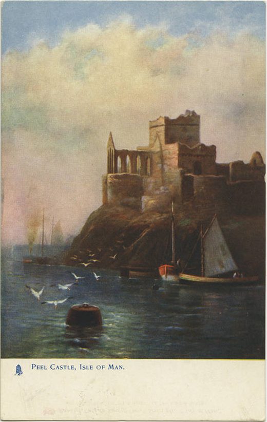 Peel Castle, Isle of Man. 781 (NBY 420352), Isle of Man