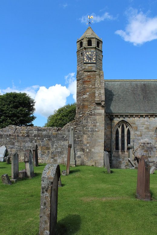 Clock Tower at Old St Bride's Church, Douglas - geograph.org.uk, Isle of Man