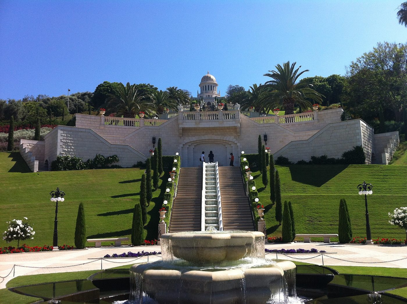 View of Bahai Gardens 2, Haifa, Israel, Israel