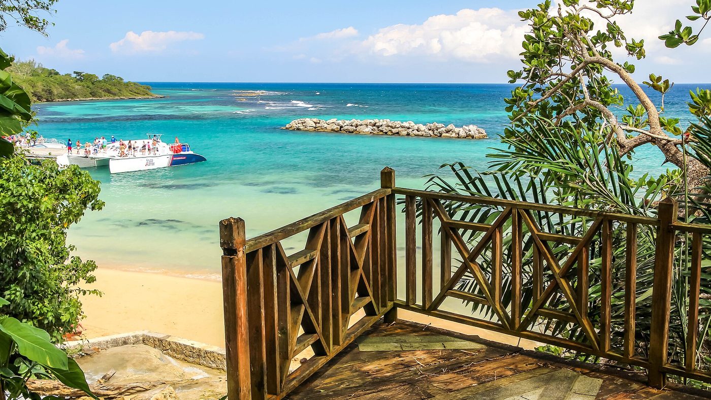 Jamaica Ocho Rios Dunn's River Falls (beach), Jamaica