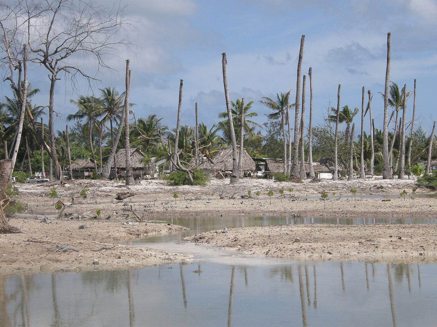 Tarawa atoll Kiribati, Kiribati