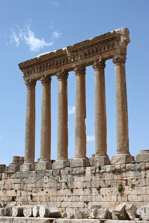 Baalbek - temple of Jupiter, Lebanon