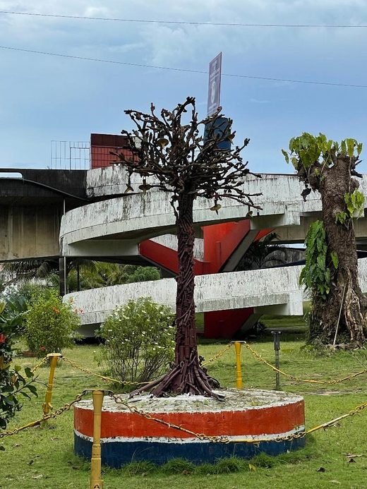 Providence Island monument, Liberia