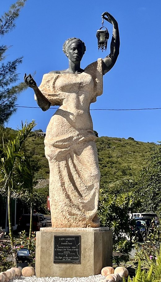 Lady Liberty Statue St. Martin Island French Caribbean, Saint Martin (French part)