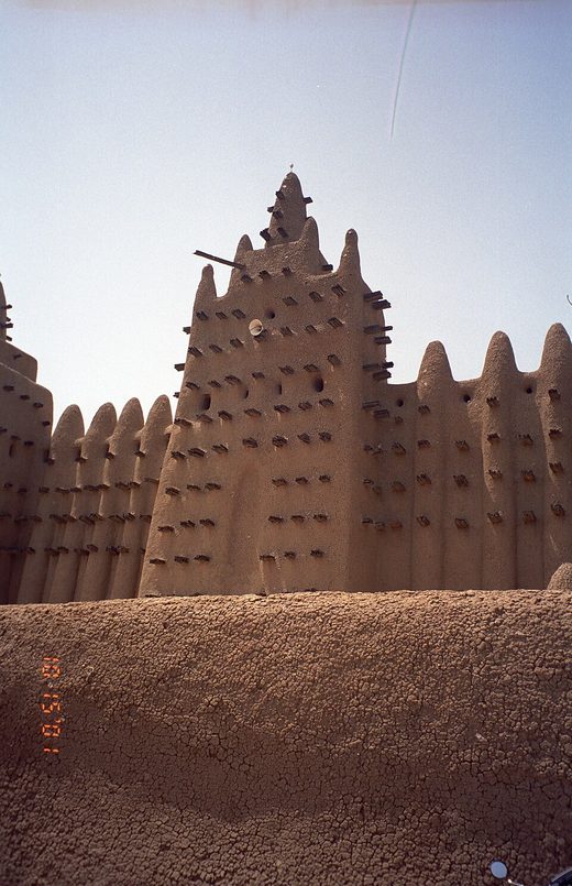 Detail of Grand Mosque, Djenne (6863672), Mali