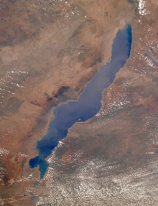 Lake Malawi seen from orbit, Malawi