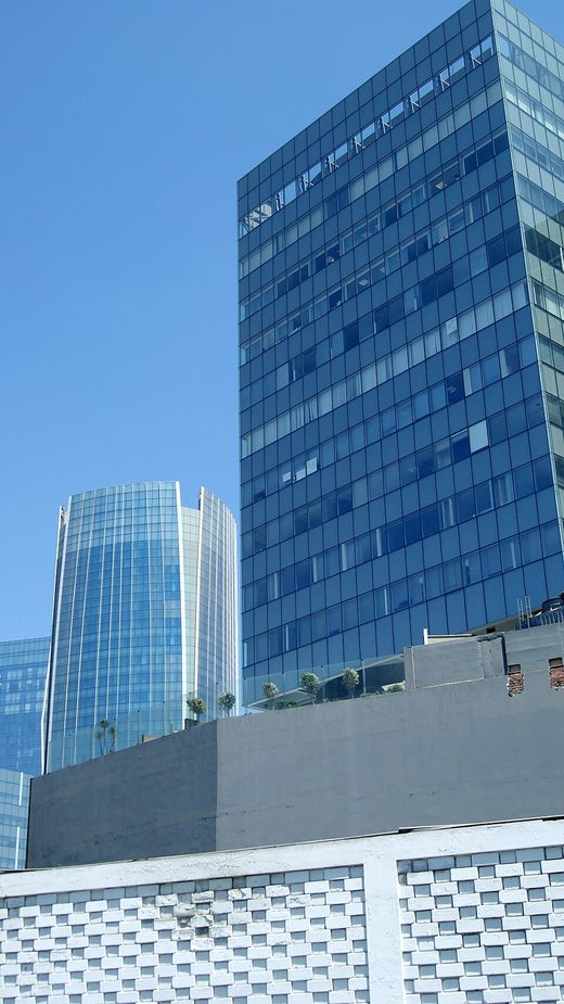 Lima Peru City Skyline Modern Glass Towers, Peru