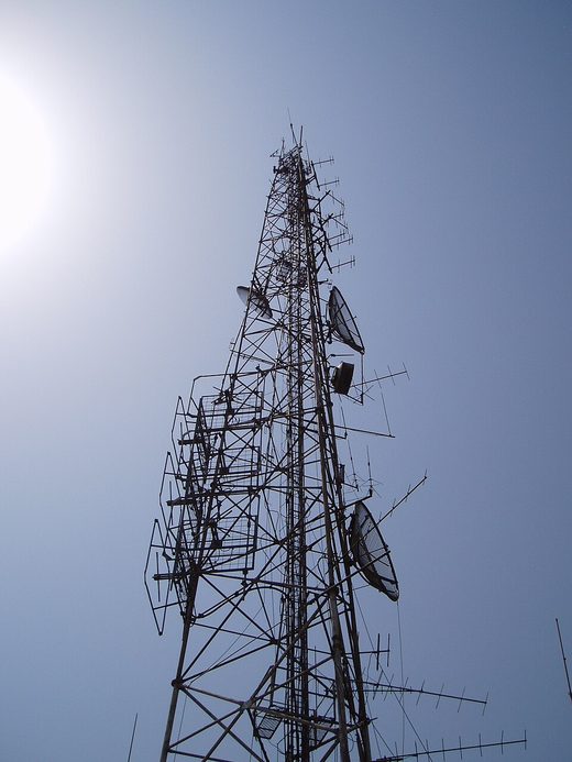 Leicester Peak tower in 2015, Sierra Leone