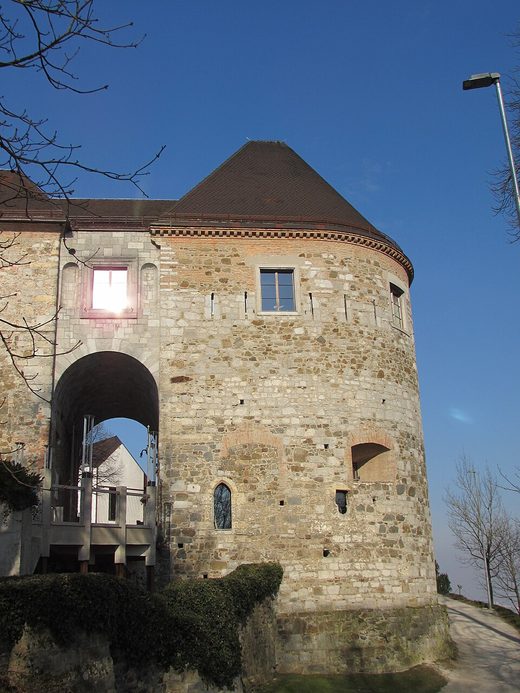 Ljubljana Castle, Archers' Tower 02, Slovenia