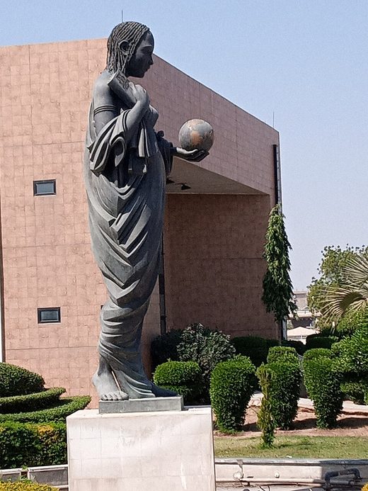 Monument hadja fatimé a N'Djamena, Chad
