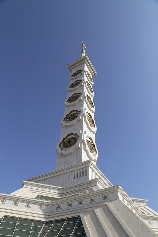 Monument to the Constitution, Ashgabat, Turkmenistan (closeup), Turkmenistan