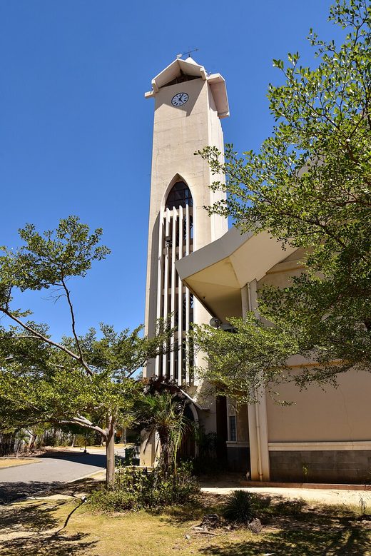 Tower of Immaculate Conception Cathedral (Dili), 2023 (01), Timor-Leste