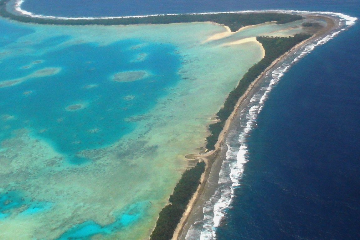 Funafuti atoll Tuvalu, Tuvalu