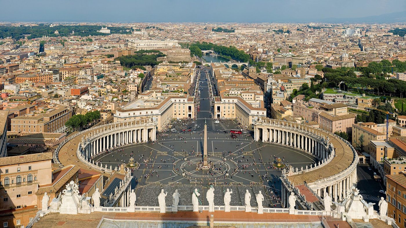 St Peter's Square, Vatican City - April 2007, Holy See (Vatican City State)