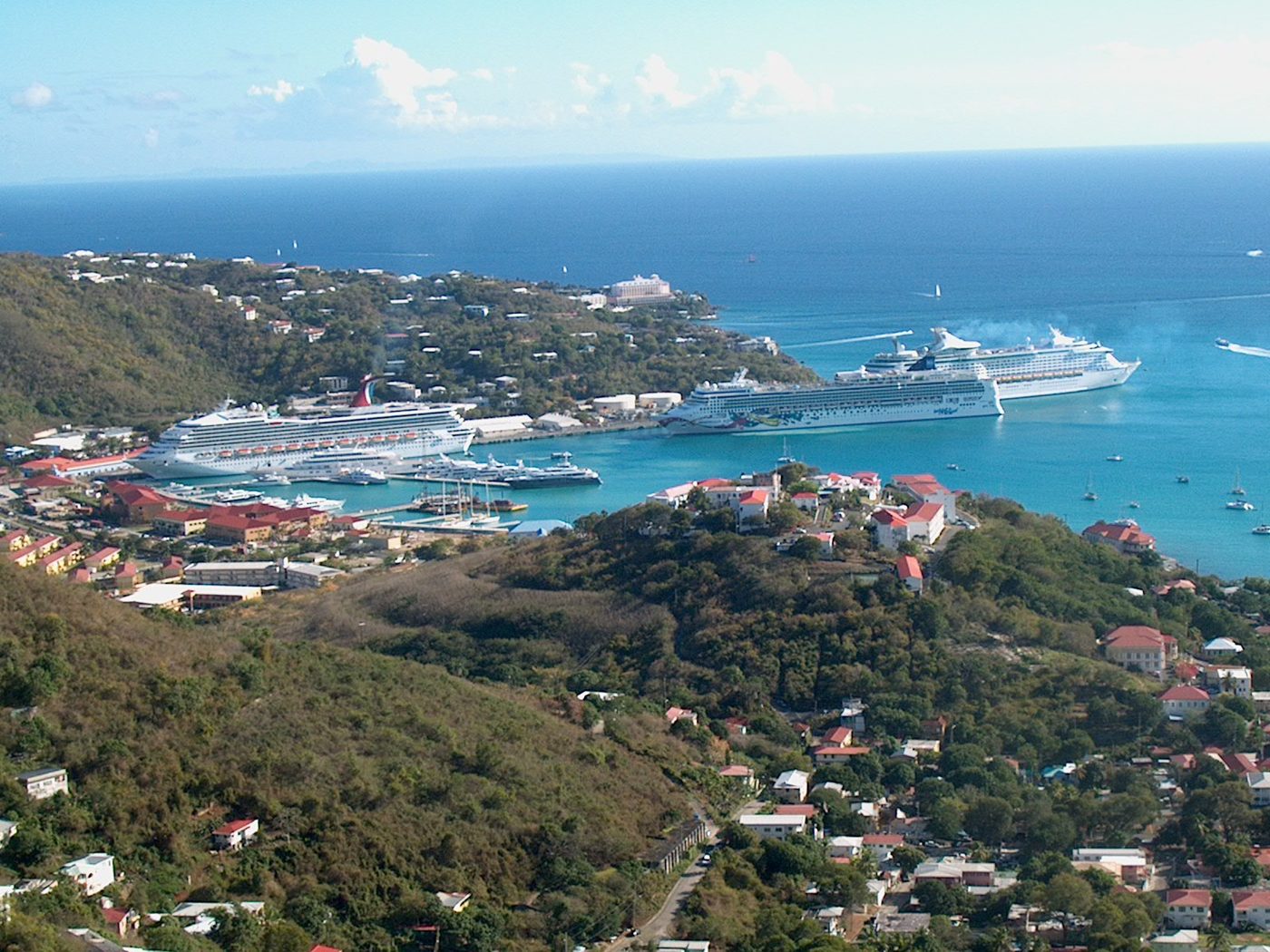 Charlotte Amalie Saint Thomas harbor, U.S. Virgin Islands